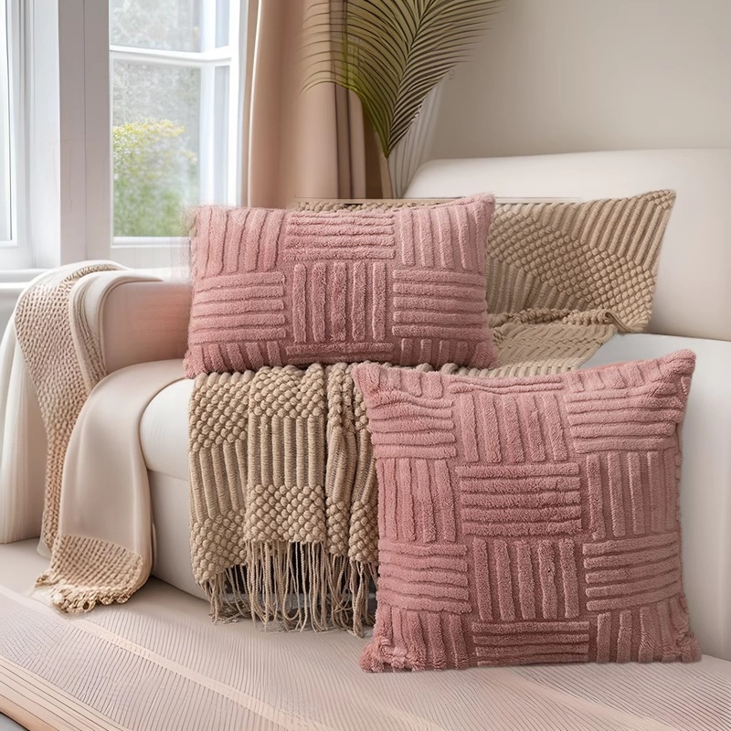 Jastučnica Snowflake Velvet, nordijski stil, serija Plush Pillow, brend Tianmu