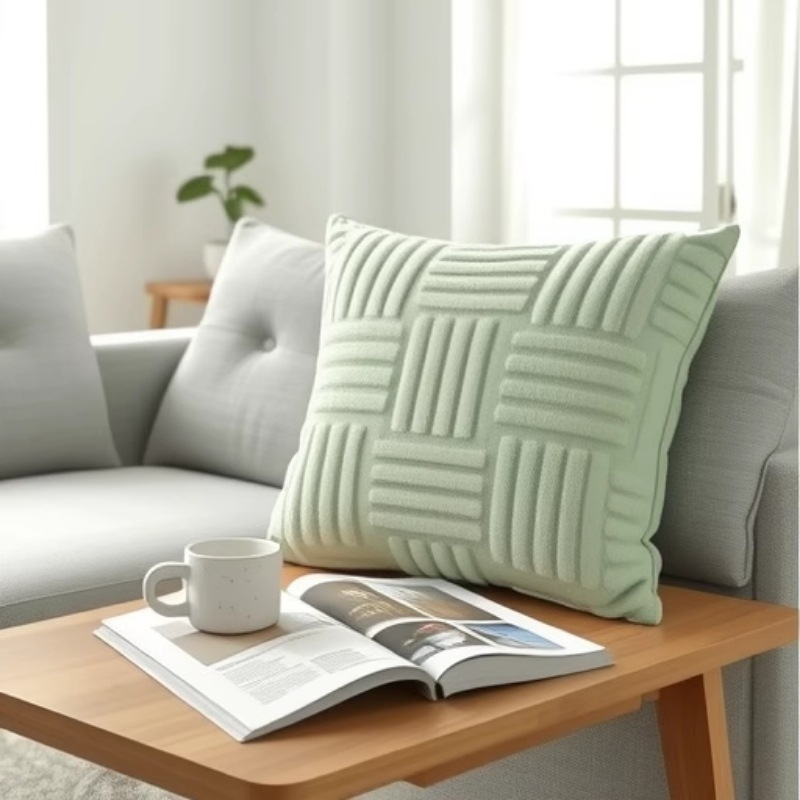 Jastučnica Snowflake Velvet, nordijski stil, serija Plush Pillow, brend Tianmu