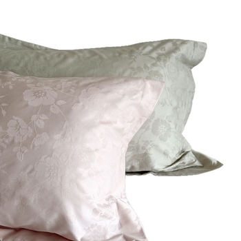 Комплект от две калъфки за възглавници, 100S памук с дълги влакна, жакардова тъкан, реактивно боядисани, стил лайт лукс