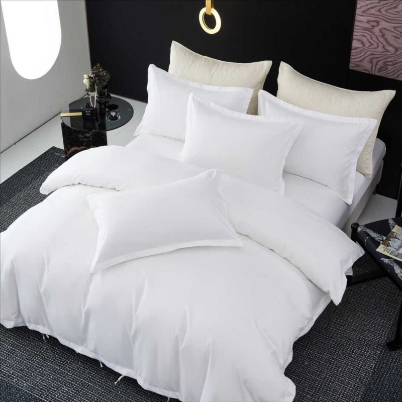 Set de două fețe de pernă pentru lenjerie de pat de hotel de cinci stele – velur, yarn-dyed twill/plain weave, 30s țesătură