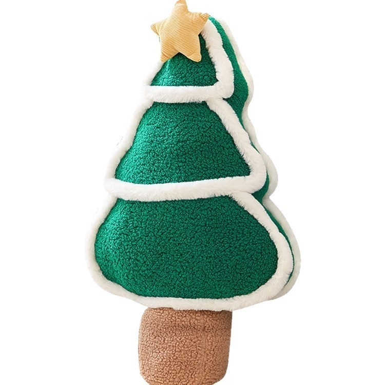 Perne decorative pentru canapea cu husă din pluș, nucleu interior și umplutură PP bumbac, model festiv, stil desen animat