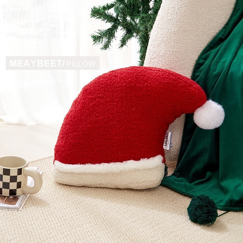 Perne decorative pentru canapea cu husă din pluș, nucleu interior și umplutură PP bumbac, model festiv, stil desen animat