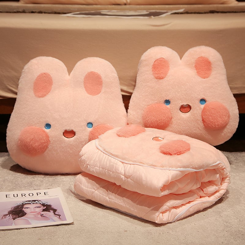 Auto-padi ja tekk 2-ühes: talvine paks pleed, pehme kate, täidis siidi kiududest, karikatuurimuster, lihtne ja kaasaegne stiil