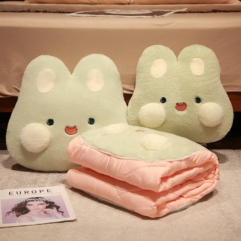 Auto-padi ja tekk 2-ühes: talvine paks pleed, pehme kate, täidis siidi kiududest, karikatuurimuster, lihtne ja kaasaegne stiil