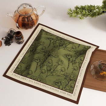 Arbatinio padėklo audinys, keturkampis, svetainė, modelis 855417462826, Medžiaga: Kita, Prekės ženklas: Kita