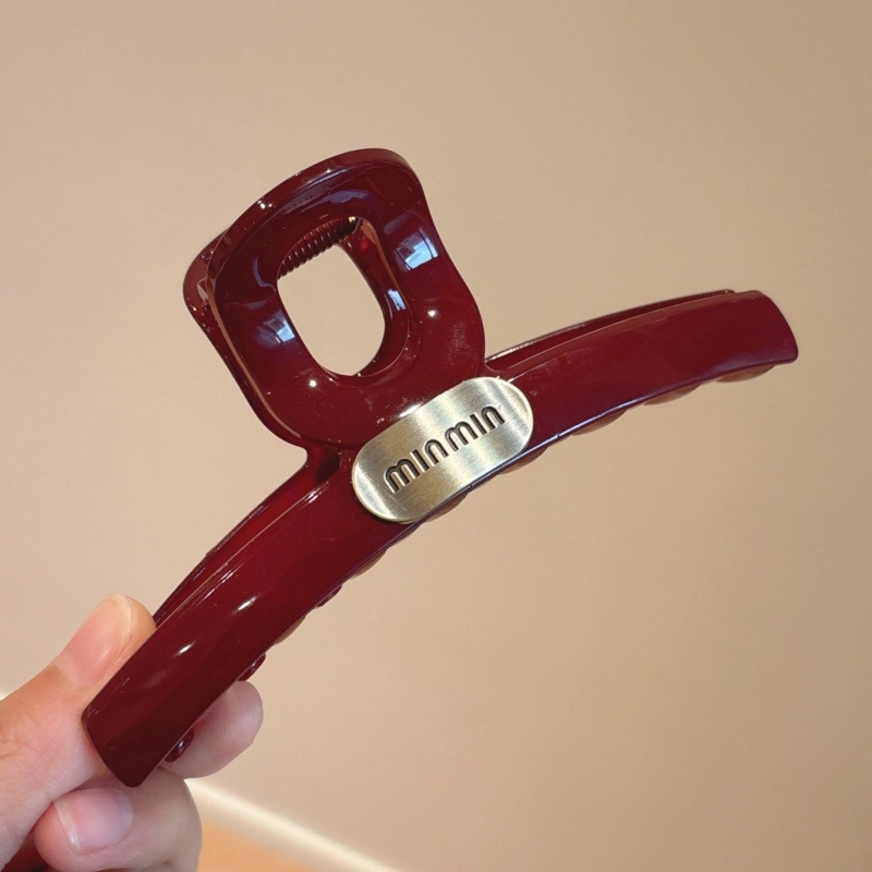 Gripper klips za kosu — ručno izrađeno, miješani materijali, korejsko nadahnuće, svjež i sladak stil, za žene