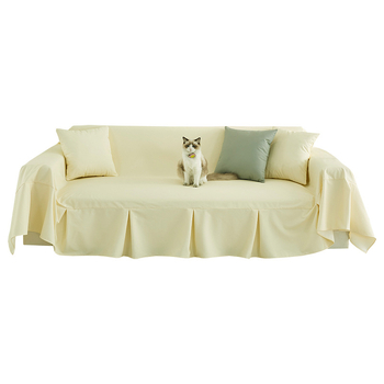 Vodootporna navlaka za kauč s potpunim prekrivanjem – otporna na grebanje mačaka, ne skuplja dlake, otporna na prašinu, univerzalna za sve sezone.