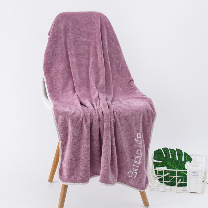 Reeves ručnik za kupanje/plažu, superfine vlakno, 400–500 g, 150D nit, vezenje i šivanje