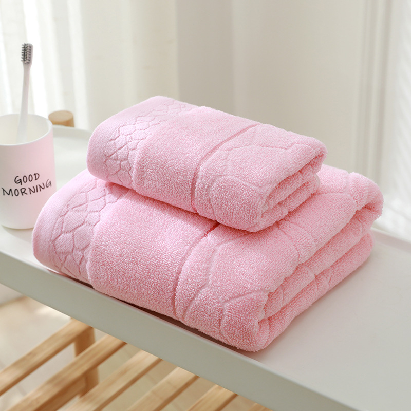 Jacquard pamukani ručnik za kupanje (400-500 g, 32S pređa, prilagođena izšivka)