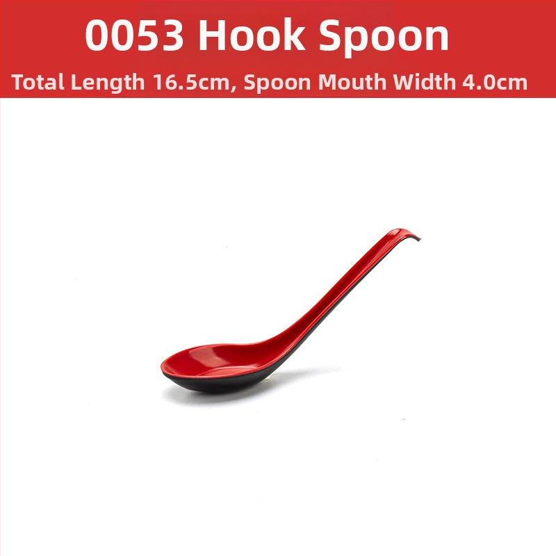 Melamininių dubenėlių rinkinys su šaukšteliu — nereguliarios formos, glazūruotas paviršius, vientisas raštas, logotipo spauda