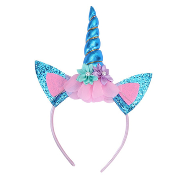 Vienradža galvas lente - roku darbs, audums, karikatūras stils, universāls