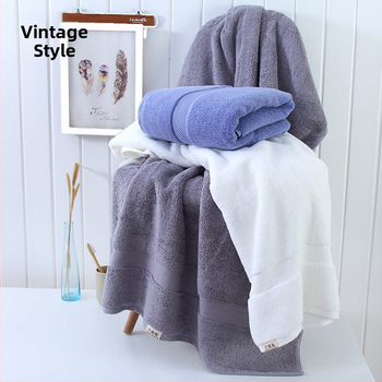 Simple 100% puuvillane vannirätik, kaal 400–500 g, 32s lõng, tasane kude, tikimisvõimalus