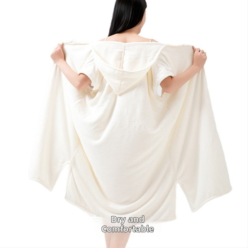 Halat de baie pentru femei, Fleece Coral, 580 g, Fibre de polyester, Iarnă