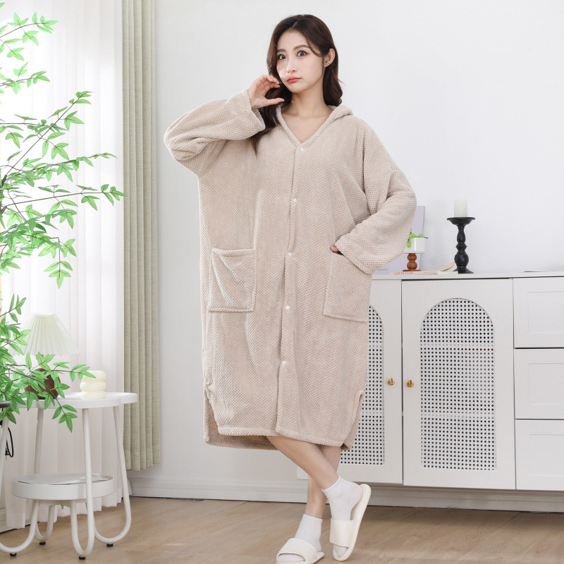 Koraalfleksi vannahallat kapuutsiga, ananasskirjaga, imav