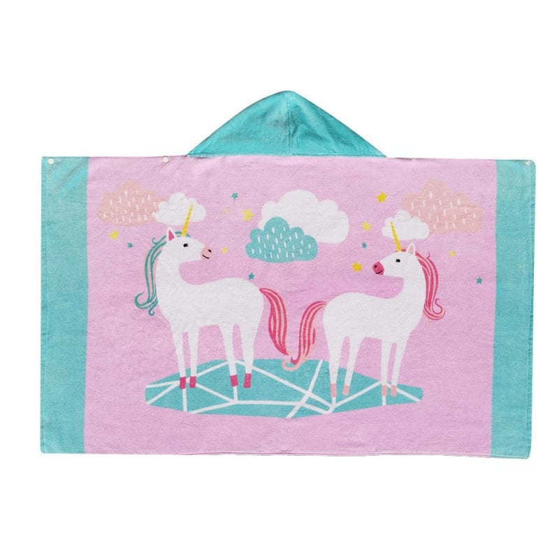 Laste kapuutsiga vannivööri ultra‑õhukeste kiududest; karikatuurid; kaal 200–300 g; 32 niiti; kohandatav; trükk ja veluurviimistlus