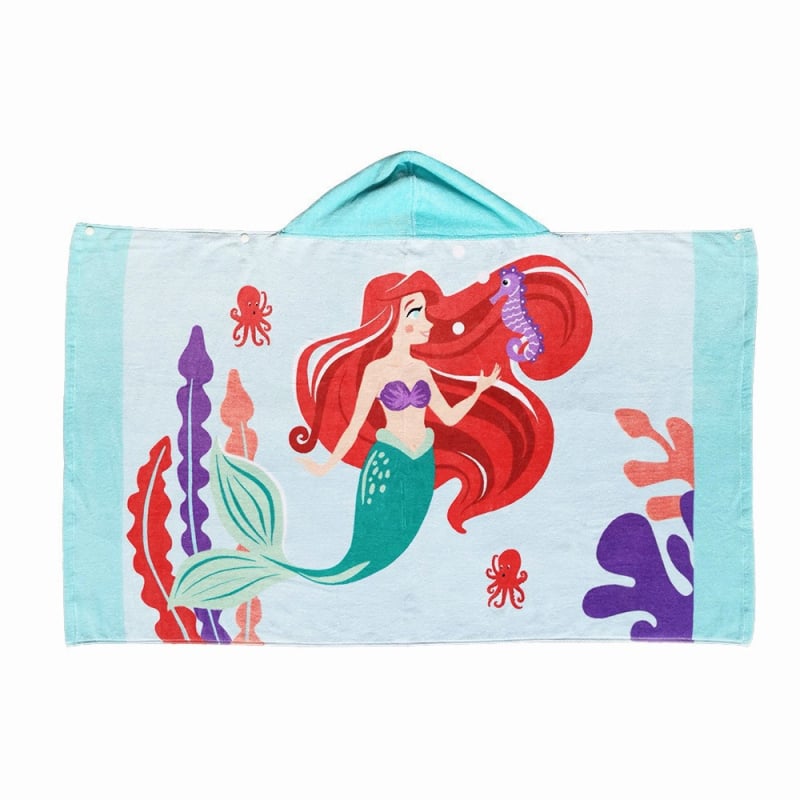 Laste kapuutsiga vannivööri ultra‑õhukeste kiududest; karikatuurid; kaal 200–300 g; 32 niiti; kohandatav; trükk ja veluurviimistlus