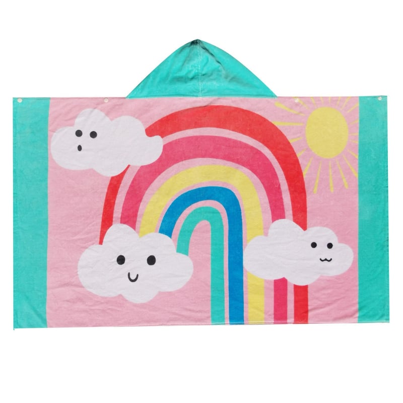 Laste kapuutsiga vannivööri ultra‑õhukeste kiududest; karikatuurid; kaal 200–300 g; 32 niiti; kohandatav; trükk ja veluurviimistlus