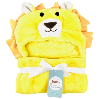 Flaneles kapuces vannas halāts zīdaiņiem — nēsājama sega, piemērots visām sezonām