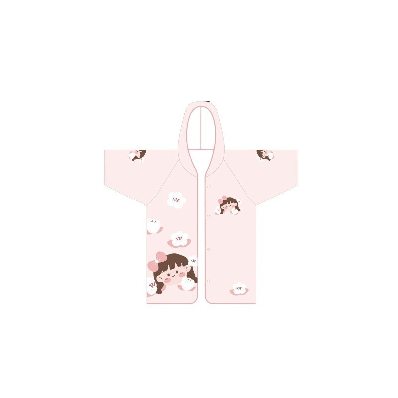 Laste kapuutsiga käterätik ujumiseks — vannitoa/plaažikäterätik lastele, nööpidega (300–400 g; materjal: muu; lõngad: muu; tootmisprotsess: muu; kategooria: vannitoa/plaažikäterätik)