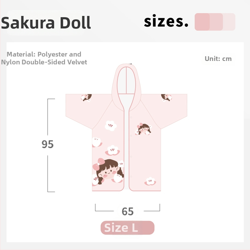 Laste kapuutsiga käterätik ujumiseks — vannitoa/plaažikäterätik lastele, nööpidega (300–400 g; materjal: muu; lõngad: muu; tootmisprotsess: muu; kategooria: vannitoa/plaažikäterätik)