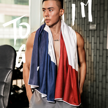 Chars mikrofiiber spordirätik kantav cape disainiga, kiiresti kuivab, imab