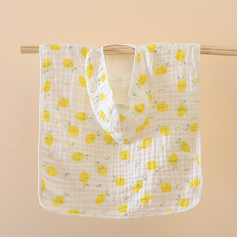 Zīdaiņu vannas dvielis ar kapuci no 100% kokvilnas, valkājams un iesaiņojošs, Cape stilā jaciņa bērniem, Meijia Bell, drošības klase A, piemērots vecumam 1–3 gadi