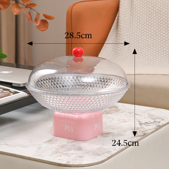 Плодова тава от пластмаса — овална форма, модерен минималистичен стил (Пластмаса • Овална форма • Модерен минималистичен стил • Марка: Climb the Peak)