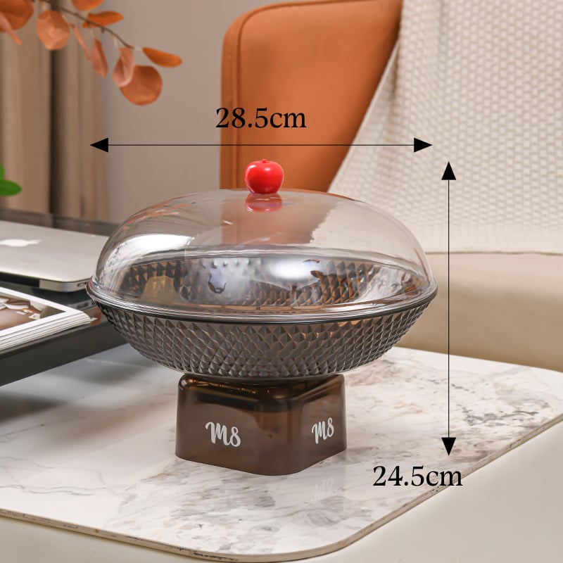 Плодова тава от пластмаса — овална форма, модерен минималистичен стил (Пластмаса • Овална форма • Модерен минималистичен стил • Марка: Climb the Peak)