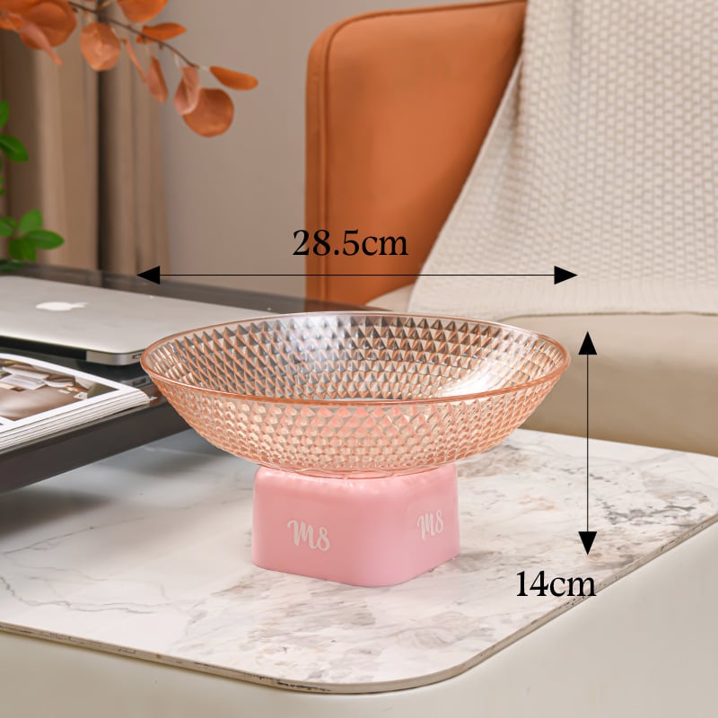 Плодова тава от пластмаса — овална форма, модерен минималистичен стил (Пластмаса • Овална форма • Модерен минималистичен стил • Марка: Climb the Peak)