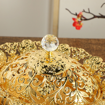 Euroopa stiilis kaanealusega puuviljaplaat, rauast käsitöö, kerge luksus kodukaunistuseks