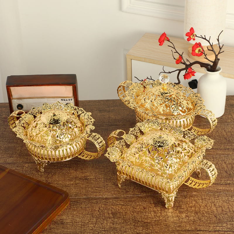 Euroopa stiilis kaanealusega puuviljaplaat, rauast käsitöö, kerge luksus kodukaunistuseks