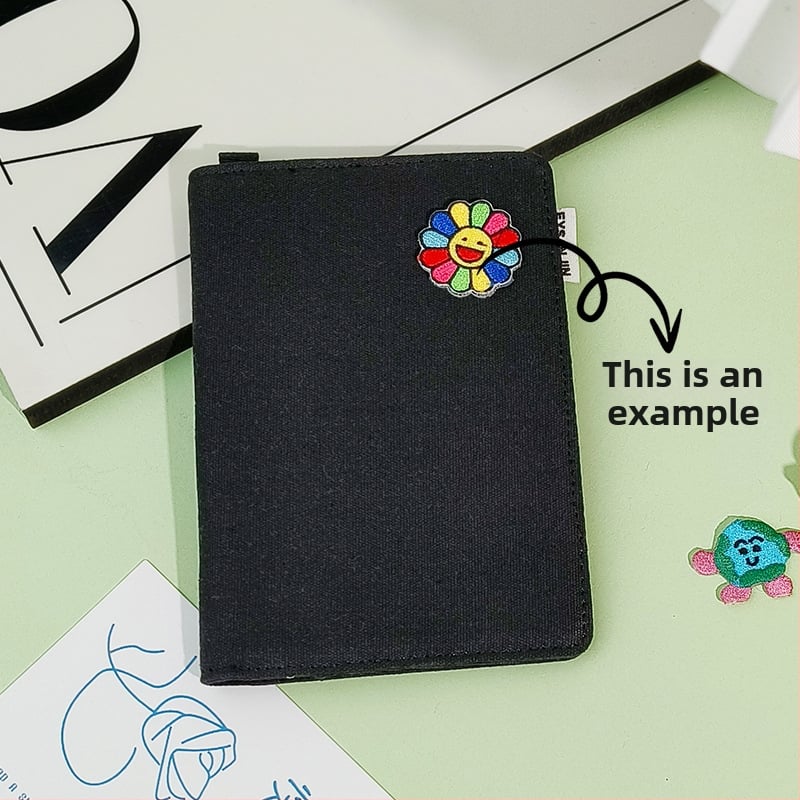 Passi ja kaartide organiseerija — Integreeritud kaarditugi, Kanvasist säilitamiskott reisidel, Unisex (Yi Jin bränd, linna lihtsus, 2025 kevad)