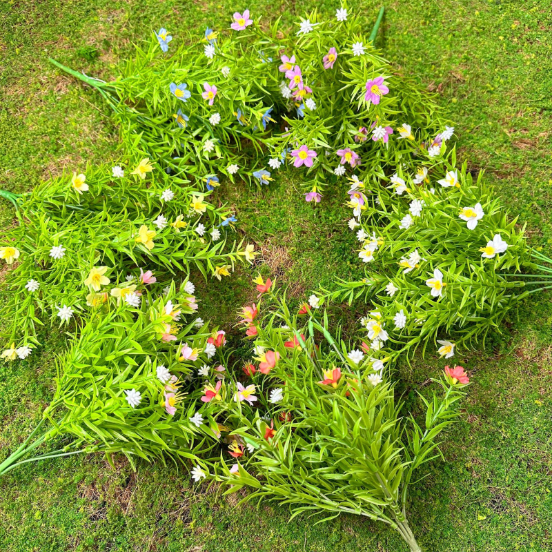 Dream castle Гипсофила изкуствено цвете — единичен стебел, пластмасово, инжекционно формоване, домашна декорация