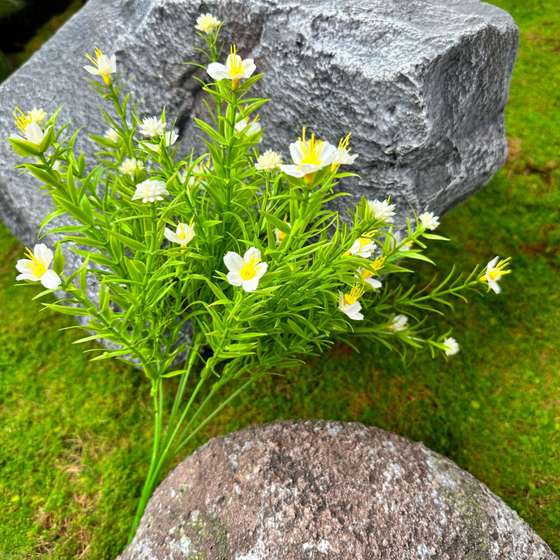 Dream castle Гипсофила изкуствено цвете — единичен стебел, пластмасово, инжекционно формоване, домашна декорация