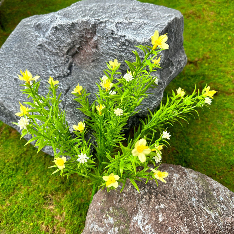 Dream castle Гипсофила изкуствено цвете — единичен стебел, пластмасово, инжекционно формоване, домашна декорация