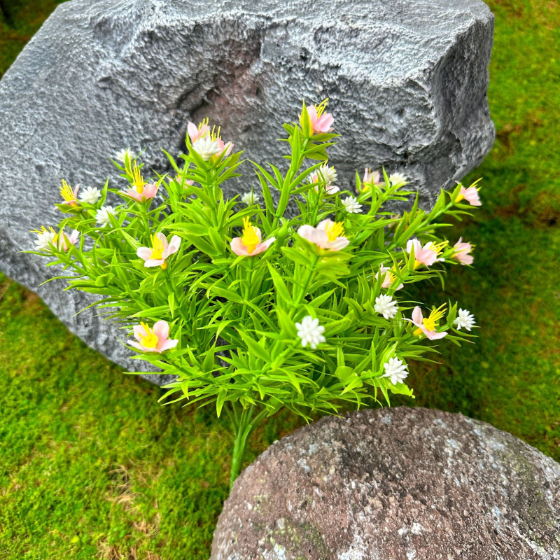 Dream castle Гипсофила изкуствено цвете — единичен стебел, пластмасово, инжекционно формоване, домашна декорация