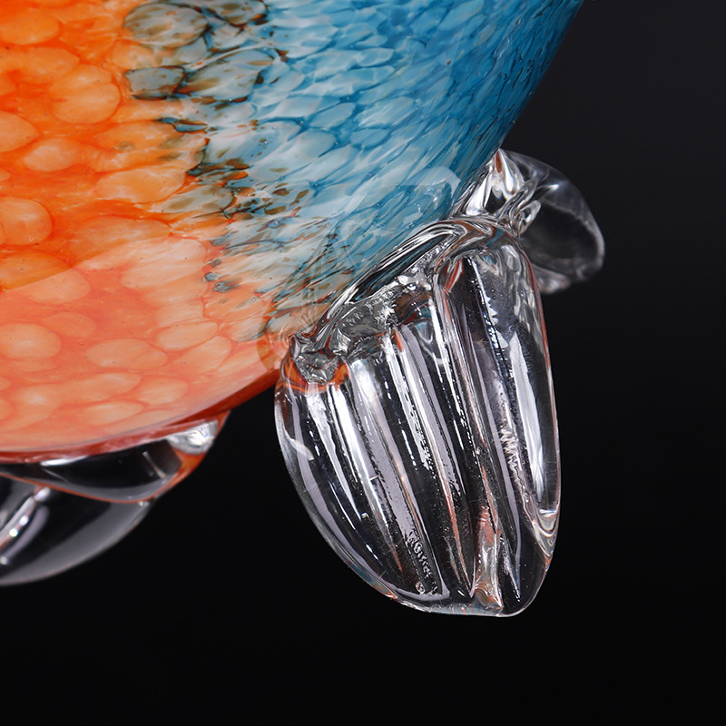 Kiss Fish stikla dekors – mūsdienīgs Jaunās Ķīnas stil, stikla materiāls, mārketinga dāvana, Ziemassvētku dāvana, zīmols Yajun