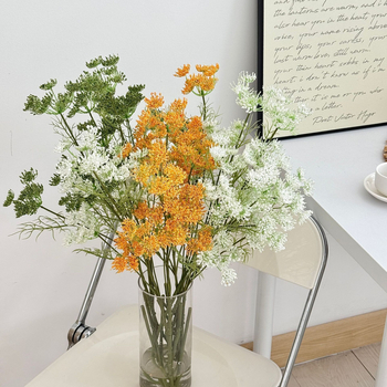 5-пръстенo дантелени изкуствени цветя – Kangxin, пластмаса, инжекционно формоване, серия 8890773, за сватби, външни условия, реквизити за снимки, домашна декорация