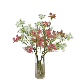 5-пръстенo дантелени изкуствени цветя – Kangxin, пластмаса, инжекционно формоване, серия 8890773, за сватби, външни условия, реквизити за снимки, домашна декорация