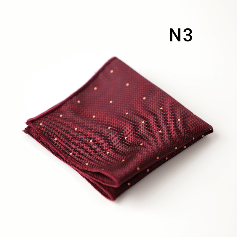 Muška džepna marama za sako, prugasta Jacquard tkanina, poliesterska vlakna, podstava poliesterska, obična širina
