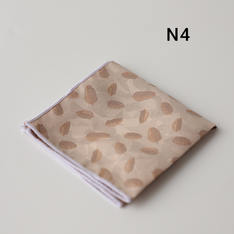 Muška džepna marama za sako, prugasta Jacquard tkanina, poliesterska vlakna, podstava poliesterska, obična širina