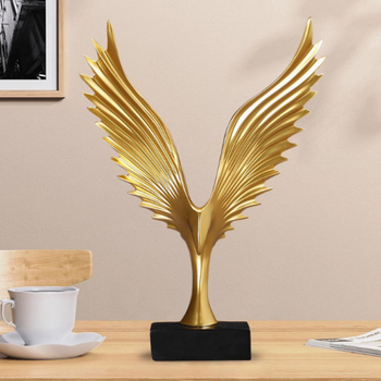 Dapeng Spread-Wings Резинова Скулптура, Модерен Домашен Декор за Офис и Хол