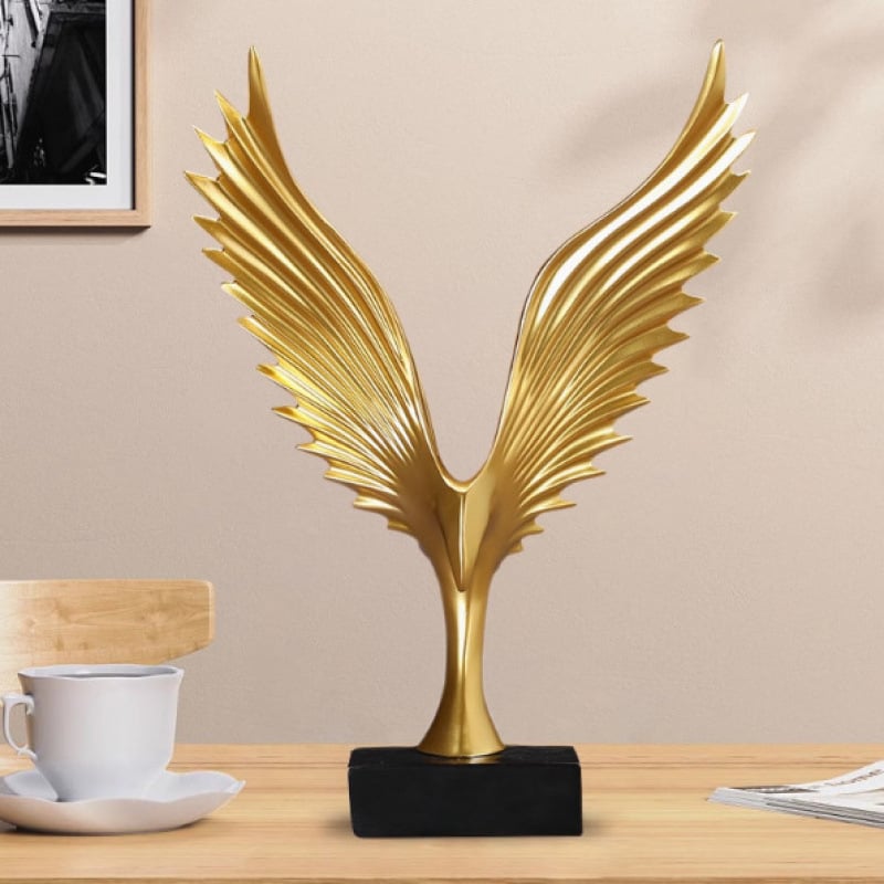 Dapeng Spread-Wings Резинова Скулптура, Модерен Домашен Декор за Офис и Хол