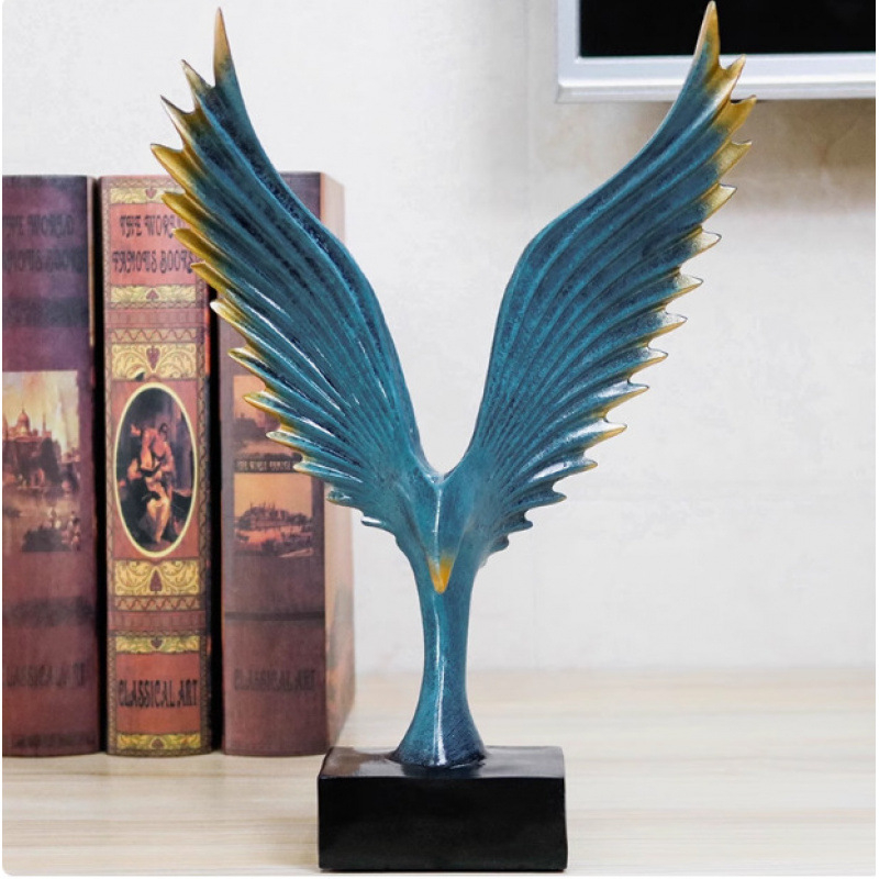 Dapeng Spread-Wings Резинова Скулптура, Модерен Домашен Декор за Офис и Хол