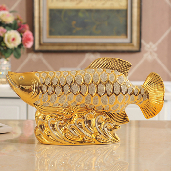 Palmer porcelanska dragonfish figura, kućni dekor, moderni minimalistički stil