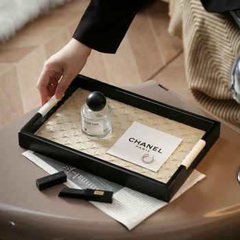 Puidust aromateropeutiline taldrik, põhjala stiil, kerge luksus, hoiustamine ja kaunistamine, sobib kingituseks