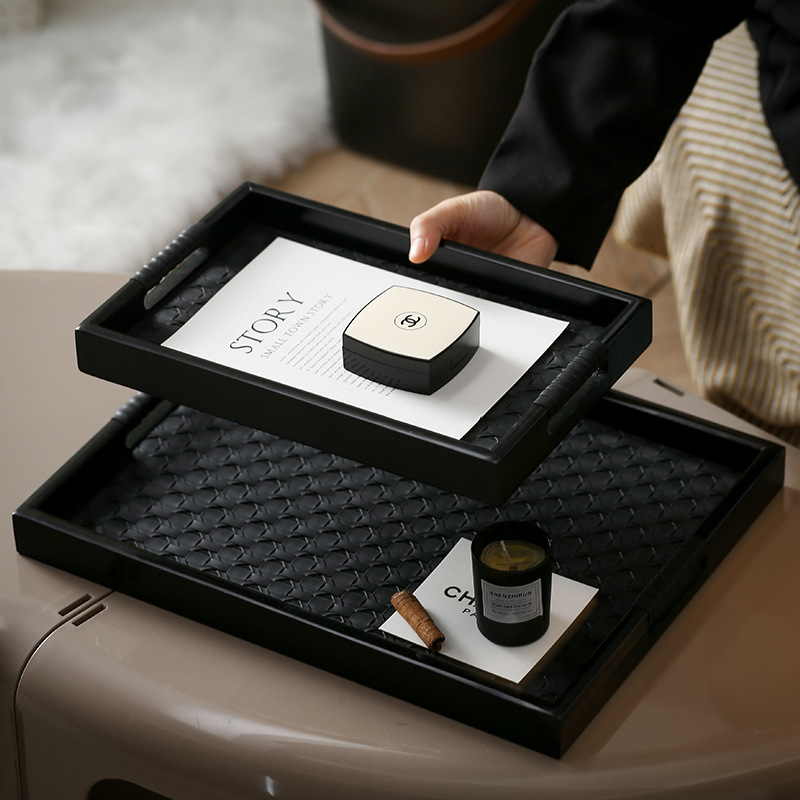 Puidust aromateropeutiline taldrik, põhjala stiil, kerge luksus, hoiustamine ja kaunistamine, sobib kingituseks