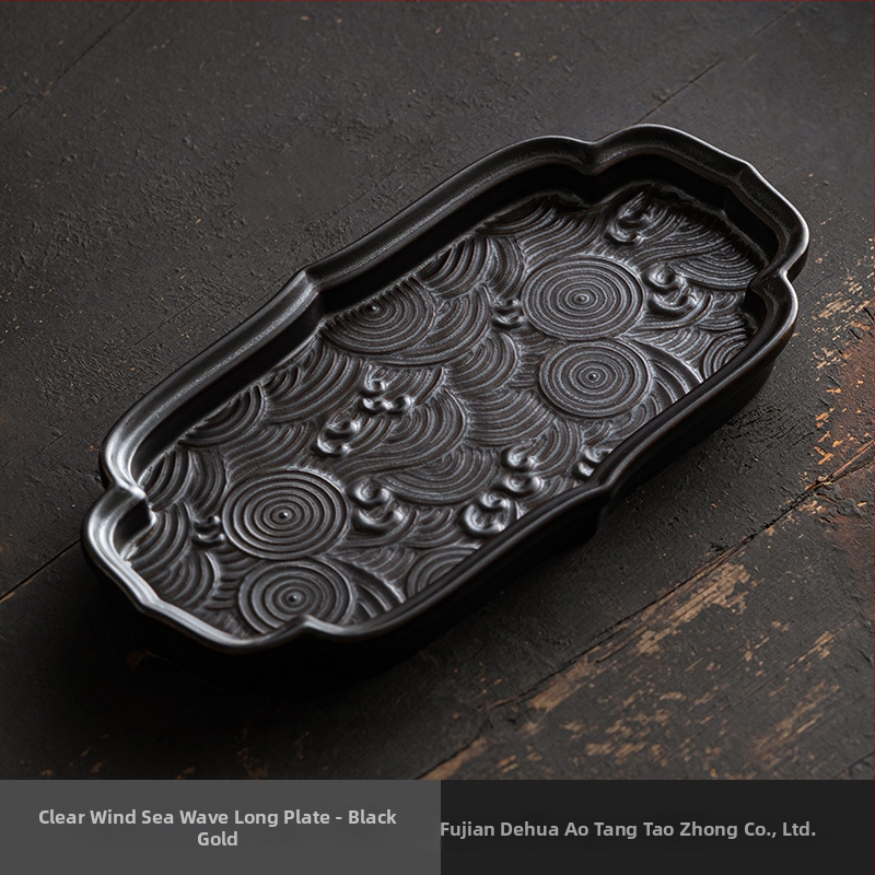 Portselanist puuviljade taldrik, hiina stiilis lihtne, kerge luksusretro disain, Wuxi Hall, Esmaklassiline kvaliteet