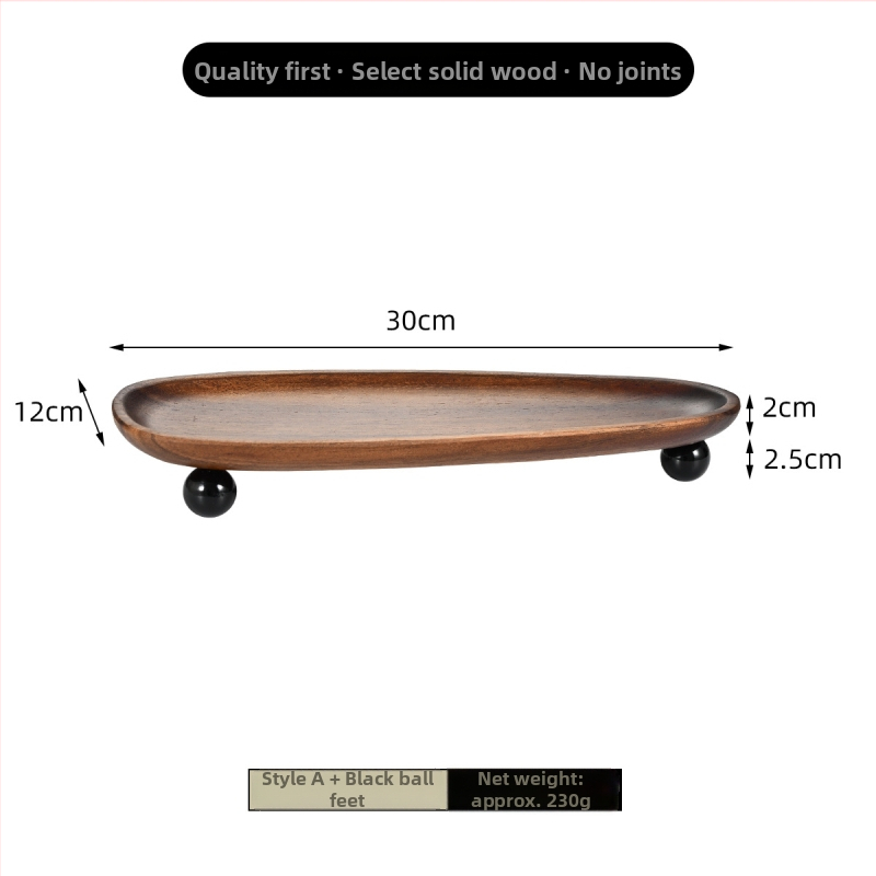 Puidust serveerimislaud teele ja maiustustele | kerge luksuse stiil | poleeritud pind | kaubamärk Xinxin | kood 0228