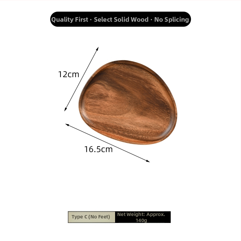 Puidust serveerimislaud teele ja maiustustele | kerge luksuse stiil | poleeritud pind | kaubamärk Xinxin | kood 0228